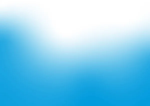 Яскраво Синє Небо Розмиває Абстрактний Вектор Тла Який Градієнт Гладкого — стоковий вектор