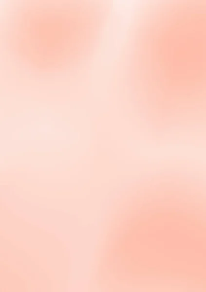 Circle Gradient Blur Abstract Background Vector Light Pink Peach Shade — ストックベクタ