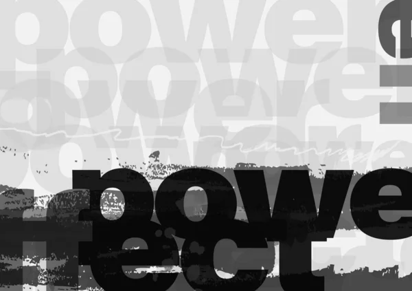 Grunge kelime dokusu soyut arkaplan vektörü. Çizik dergi deseni, sokak grafiti sanatı. Sert mektup, mürekkep fırçası sıçraması, kirli duvar kağıdı. Renkli gazete arkaplanı illüstrasyonu.