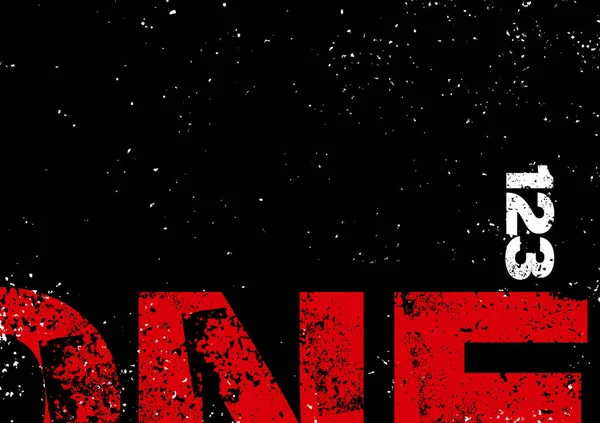 Üzücü grunge kelime soyut arkaplan vektörü. Kaba toz harfi, mürekkep fırçası sıçrama izi. Eski kazı-kazan yazı tipi, duvar kağıdı. Kirli metin ögesi, boya damlası arkaplan çizimi.