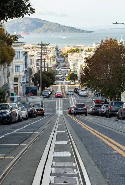 Сан Франциско Штат Калифорния Сша Февраля 2022 Года Вид Улицу — стоковое фото
