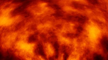 Yanan Ateş Duman Efekti Arkaplanı