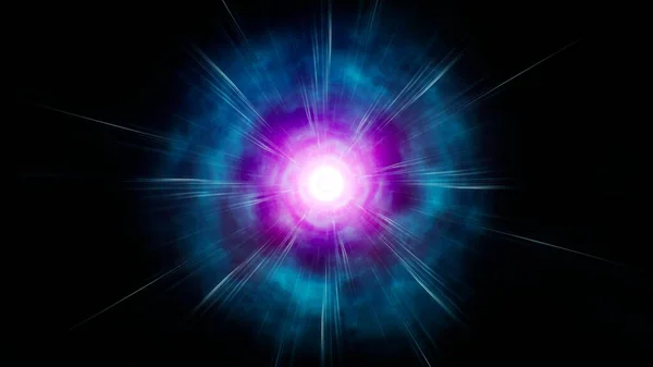 Parlayan Neon Enerjisi Yıldız Arkaplanı