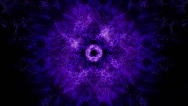 Oscuro Púrpura Simétrico Oscuro Arte Abstracto Fondo —  Fotos de Stock