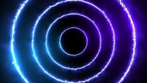Luminosité Rotation Multi Empilés Light Circle — Video