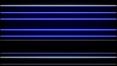 Neon Çizgileri Arızalı Efekt Döngüsü