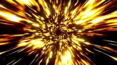 Parlayan Yanan Işık Çizgisi Efekti