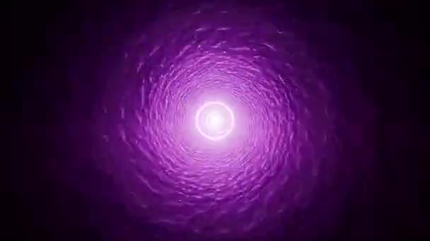 Circle Light Purple Ghosy — стоковое видео