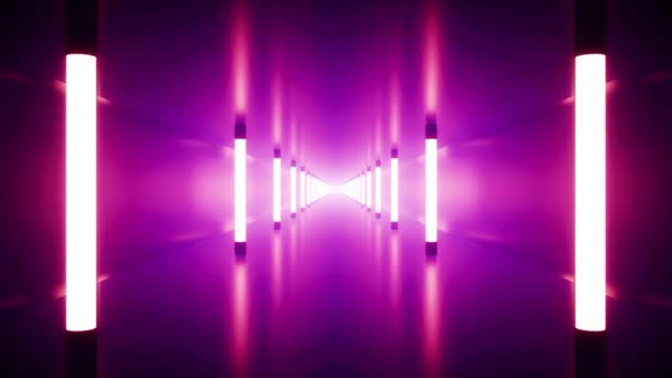 Фиолетовый Светильник — стоковое видео