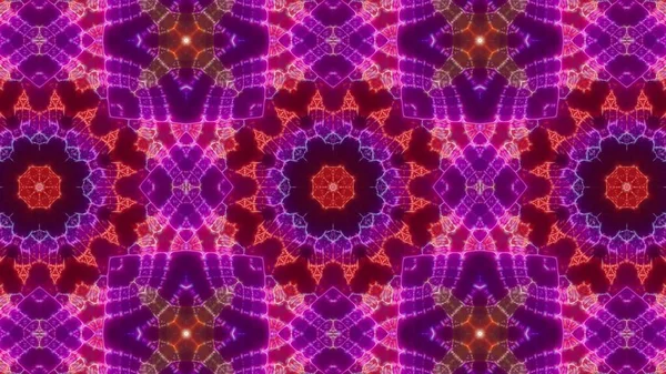 Rote Und Lila Kaleidoskop Textur Effekt Illustration Hintergrund — Stockfoto