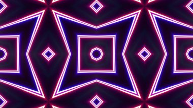 Soyut Çoklu Satırlar Olayı VJ Işık Kaleydoskop Işıkları