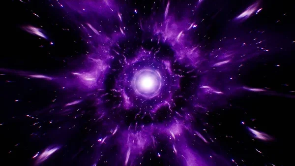 Glittering Dark Energy Space Background