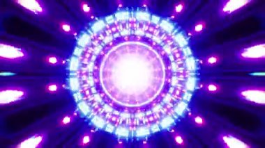 Psikedelik Neon Işık VJ döngüsü