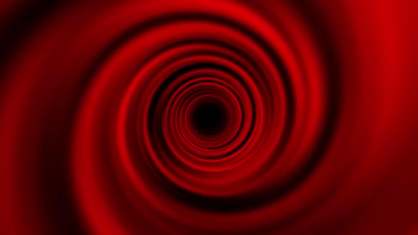 Abstrakte Red Swirl Holes Hintergrund — Stockvideo