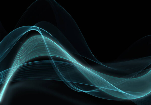 Wave line background graphic