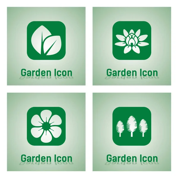 Bahçe ikonu çiçek bitkisi