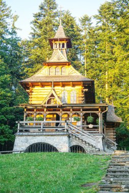 Eski kilise. Polonya, Zakopane, Jaszczurowka