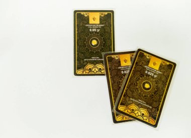 Nisan 2022, Jakarta Endonezya, Endonezya 'da PT SDGM tarafından üretilen saf altın külçe sertifikası Nisan 2022, Jakarta Endonezya, PT SDGM tarafından üretilen saf altın sertifikası