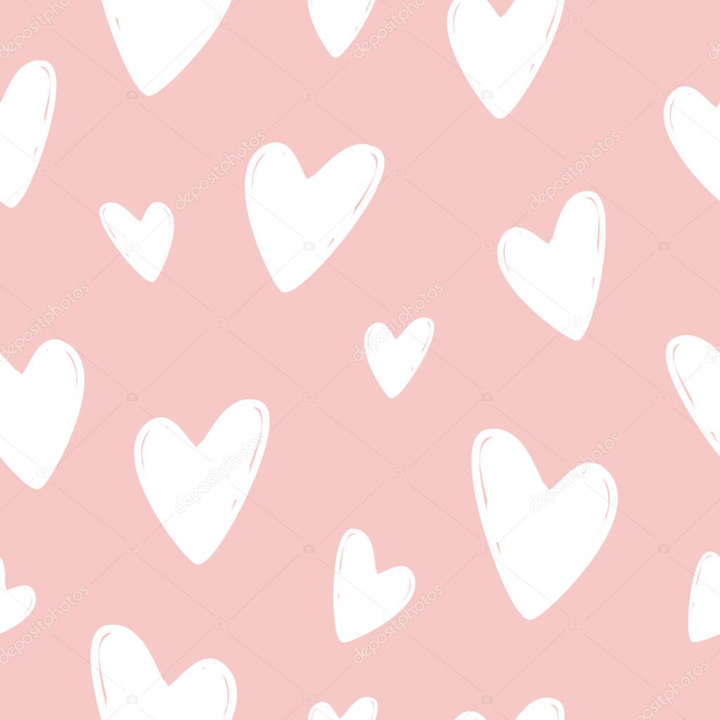Seamless pattern for Valentine Day.