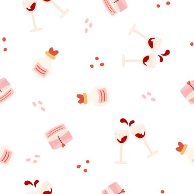 Sevgililer günü için seamless modeli.