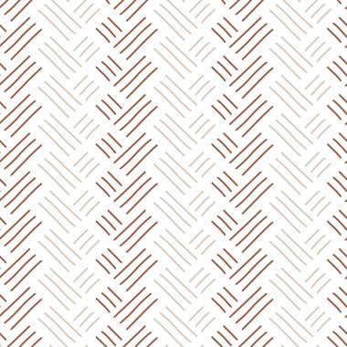 Bej çizgileri olan basit minimalist geometrik baskı. Kusursuz tekrarlayan İskandinav tarzı baskı