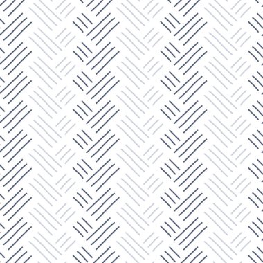 Basit modern geometrik çizgi baskısı mavi renkte. Vektörsüz desen