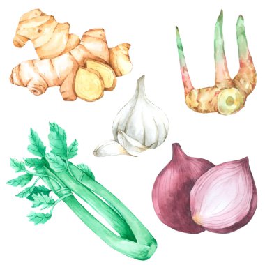 Sebze suluboya el boyası