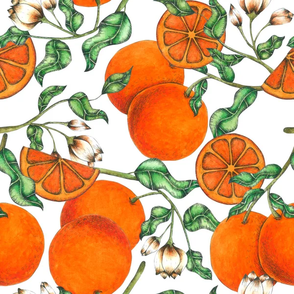 Orangefarbenes Sammlungsgemälde Stockbild