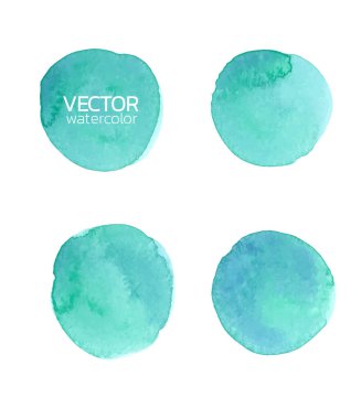 Suluboya soyut arkaplan koleksiyonu