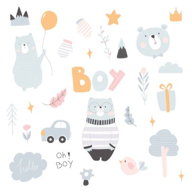 Çocuklar için çizgi film şirin.