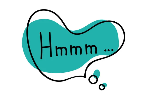 El çizimi konuşma balonu 