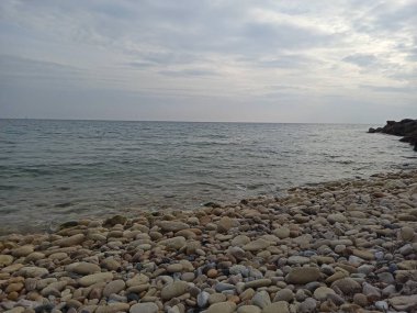 Tenerife 'nin Rocky Atlantik Okyanusu kıyısı