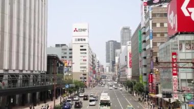 Osaka 'nın en iyi manzarası.