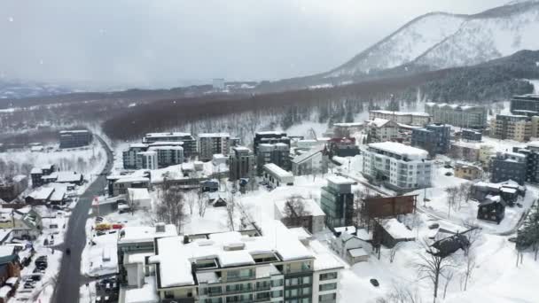 Gyönyörű Tél Nisekóban — Stock videók