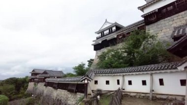 Matsuyama Şatosunun güzelliği 