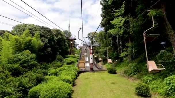 Beauty Matsuyama Castle — Video Stock