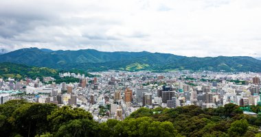 Matsuyama Şatosunun güzelliği