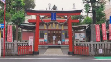 Yokohama 'da yağmurlu bir gün