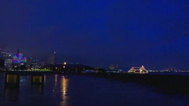 The rainy day in Yokohama