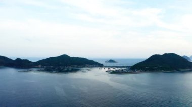 The aerial view of Kochi