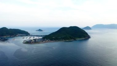 The aerial view of Kochi