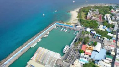 Küçük Liuqiu 'nun hava manzarası.