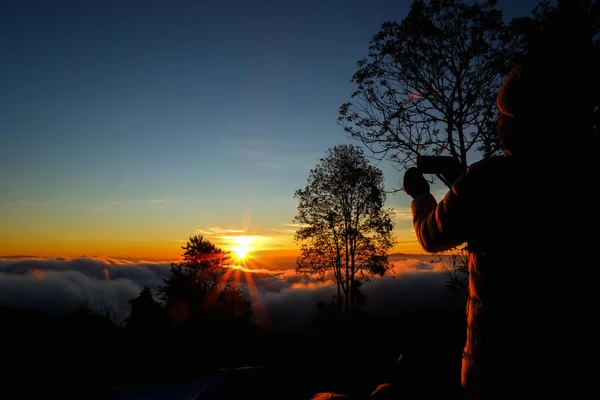 Point Vue Monson Doi Angkhang Chiang Mai Thaïlande — Photo