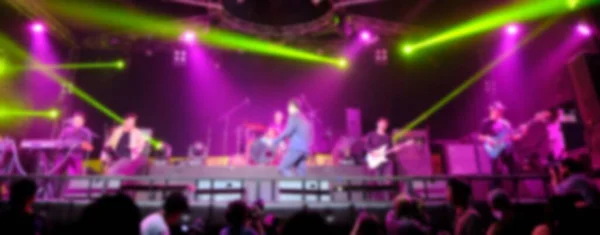 Blurred Artist Rocker Singer Stage — Stok Foto