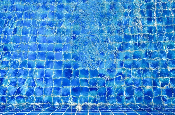Água Azul Piscina — Fotografia de Stock