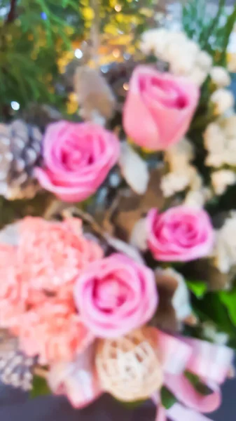 Blurred Bouquet Flower Background — Stock Photo, Image