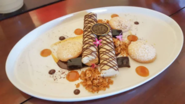 Desserts Flous Boulangerie Apéritif Restauration — Photo