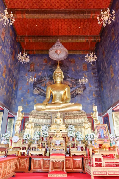 Wat Ratchanaddaram Worawihan Famoso Luogo Del Tempio Thailandia — Foto Stock