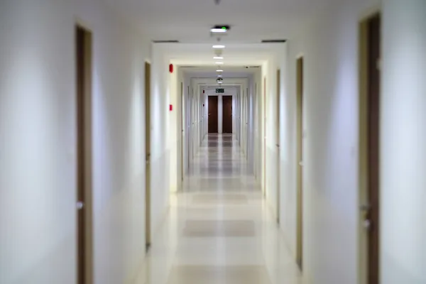 Couloir Passerelle Sortie Long Couloir — Photo