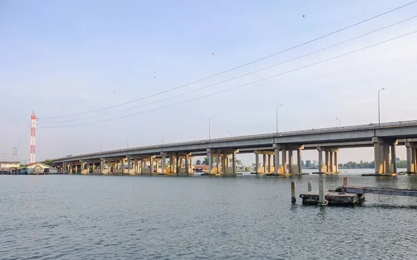 Mae Klong River Bridge Tajlandii — Zdjęcie stockowe